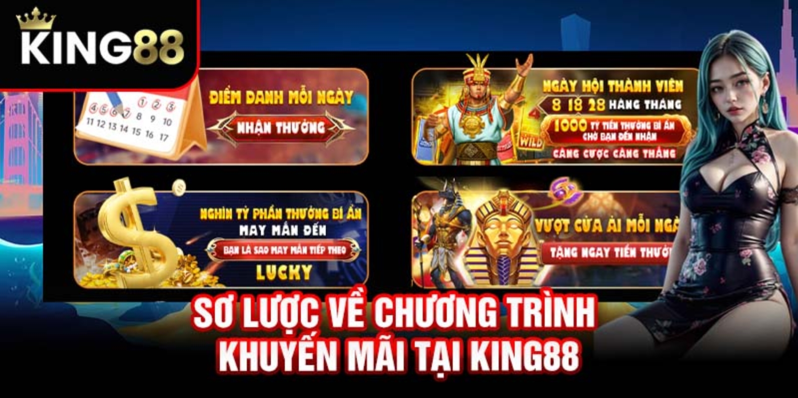 King88 thưởng thành viên thăng cấp tài khoản VIP